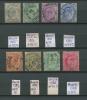 Почтовые марки. Индия. 1902-1906. Король Эдуард VII. № 55-56, 58-61, 70-71. 1902г