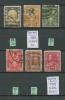 Почтовые марки. Сиам (Тайланд). 1909-1928. № 89, 94-96 etc. 1909г