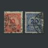 Почтовые марки. Германия. 1923 г. № 318A-319А. 1923г