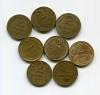 Монеты СССР 2 копейки 1926-1950 г 8 шт