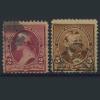Почтовые марки. США. 1890 г. № 62, 65. 1890г