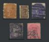Почтовые марки. Южная Австралия. 1868-1905 гг. № 34 A, 51, 81А, 81С, 108.