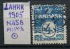 Почтовые марки Дания 1905 г № 45В