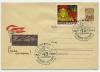 Почтовый конверт ХМК со СГ. СССР. 1966 г. 49-я годовщина великого октября. 1966г