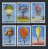 Почтовые марки. Сан-Томе и Принсипе. 1979 г. № 619-624. Воздушные шары. 1979г