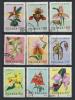 Почтовые марки. Польша. 1965 г. № 1612-1620. Цветы. Орхидеи. 1965г