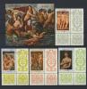 Почтовые марки. Болгария. 1984 г. № 3324-3327, В1 149. Рафаэль. 1984г