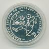 Монета России 3 рубля 2004 г "Чемпионат Европы по футболу Португалия"
