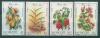 Почтовые марки С-Винсент 1985 г Цветы № 804-807