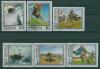 Почтовые марки Монголия 1976 г Живопись № 1016-1021
