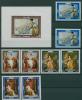 Почтовые марки Аджман 1969 г Ренуар № 430-433