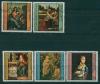 Почтовые марки Болгария 1980 г Живопись Леонардо Да Винчи № 1935-1939