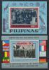 Почтовые марки. Филиппины. 1968 г. № В1 I-II. Космос. Кеннеди 1968г