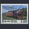 Почтовые марки. Шри-Ланка. 1986 г. № 726. Поезда. 1986г