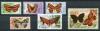Почтовые марки. Лаос. 1982. Бабочки. № 554-559. 1982г