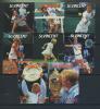 Почтовые марки. С-Винсент. 1987 г. № 1020-1027В. Теннис. 1987г