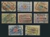 Почтовые марки. Бельгия. 1902 г. № 28, 30, 32-37EPM. 1902г