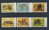 Почтовые марки. Аджман. 1969 г. № 412-417. Фауна Африки 1969г