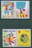 Почтовые марки Сербия 2003 г Детские рисунки с кулонами № 3150-3151 2003г