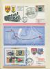 Почтовые марки Спецгашение Венгрия Австрия 1979 г 100-летие первой ж/д 1979г