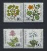 Почтовые марки. ФРГ. 1981 г. № 1108-1111. Цветы. 1981г