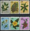 Почтовые марки. Куба. 1970 г. № 1562-1567. Цветы. 1970г