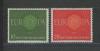 Почтовые марки. ФРГ. 1970. Европа СЕПТ. № 620-621. 1970г
