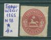 Почтовые марки Брауншвейг 1865 г № 18 1865г