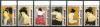 Почтовые марки. Гвинея-Биссау. 2005. Японская живопись. № 3100-3105. 2005г