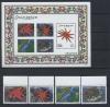 Почтовые марки. Сомали. 2001. № 896-899, В1 80. Морские звезды 2001г