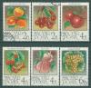 Почтовые марки Венгрия 1986 г Фрукты № 3848-3853 1986г