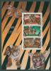Почтовые марки КНДР 1982 г Тигры Блок № 117 1982г