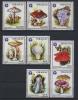 Почтовые марки. Парагвай. 1986 г. № 3950-3956. Грибы 1986г