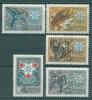 Почтовые марки СССР 1967 г Олимпийские игры в Гренобле № 3529-3533 1967г