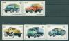 Почтовые марки СССР 1986 г Грузовые автомобили № 5751-5755 1986г