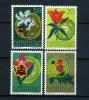 Почтовые марки. Лихтенштейн. 1970 г. № 521-524. Цветы. 1970г