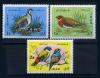 Почтовые марки. Иран. 1972 г. № 1552-1554. Птицы. 1972г