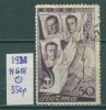 Почтовые марки СССР 1938 г Второй перелет СССР-США № 601 1938г