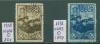 Почтовые марки СССР 1938 г Снятие полярников № 604-605 1938г