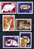 Почтовые марки. Болгария. 1983 г. № 3207-3212. Кошки. 1983г