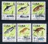 Почтовые марки. Куба. 1975 г. № 2030-2035. Рыбы. 1975г