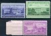 Почтовые марки. США. 1950 г. № 608-610. Столица Вашингтон. 1950г