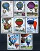 Почтовые марки. Руанда. 1984 г. № 1267-1274. Воздушные шары. 1984г