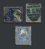 Почтовые марки. Новый Южный Уэльс. 1888-1906 гг. № 24, 84, 104.