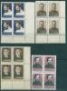 Почтовые марки СССР 1965 г Ученые КБ № 3152-3155 1965г