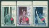 Почтовые марки СССР 1965 г День космонавтики № 3186-3188 1965г