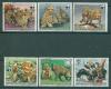 Почтовые марки В. Вольта 1984 г WWF Фауна Гепарды № 957-962 1984г