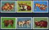 Почтовые марки. Румыния. 1972 г. № 3005-3010. Дети животных. 1972г