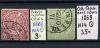 Почтовые марки. Северо-германский почтовый союз. 1868-69 гг. № 4, 14.