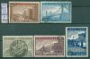 Почтовые марки СССР 1939 г Реконструкция Москвы № 653,655,656,658,659 1939г